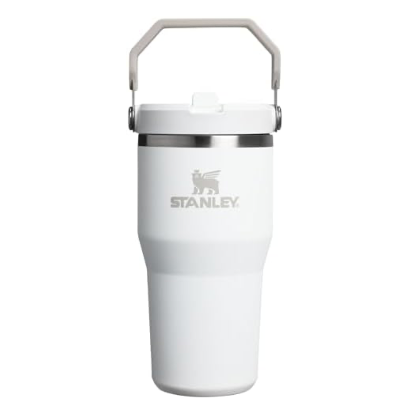 STANLEY FLIP STRAW TUMBLER 20 OZ Blanco