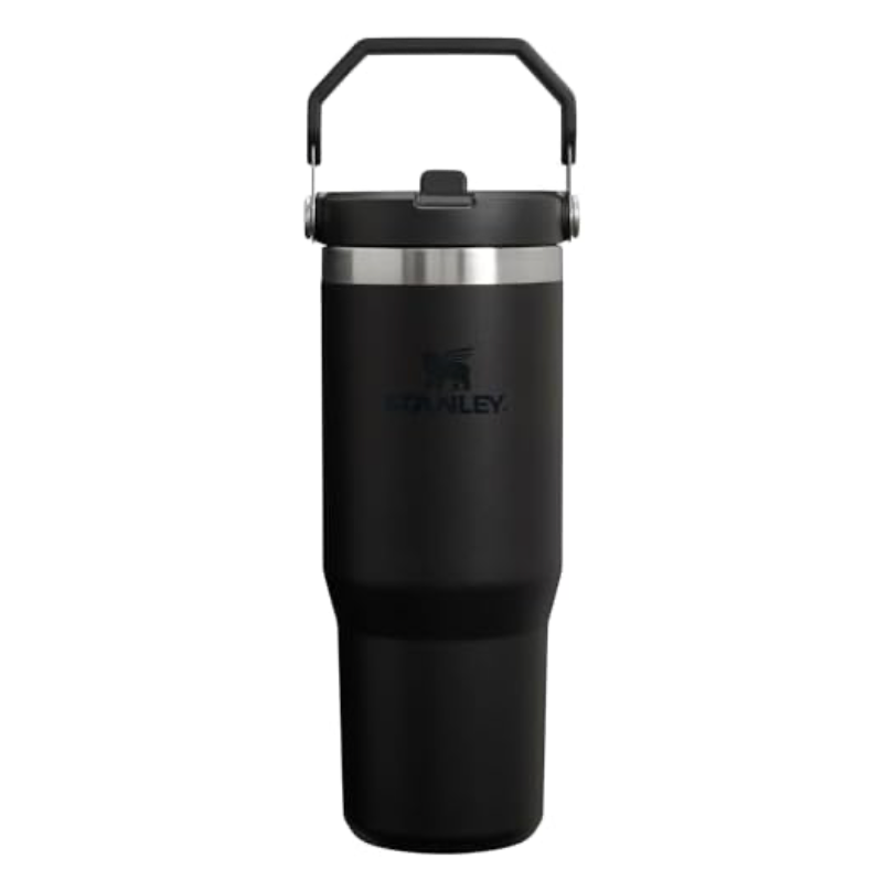 STANLEY FLIP STRAW TUMBLER 20 OZ Negro