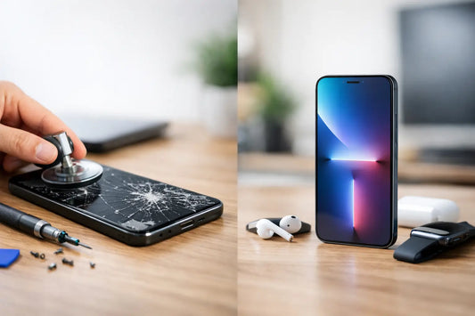 ¿Reparar pantalla o cambiar celular?