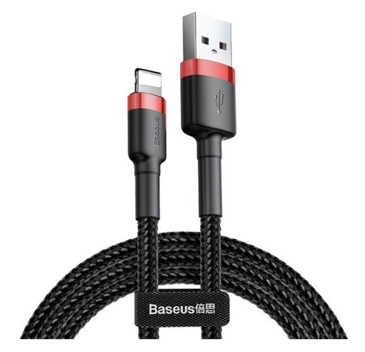 Cable USB a lightning marca Baseus - 50 CM