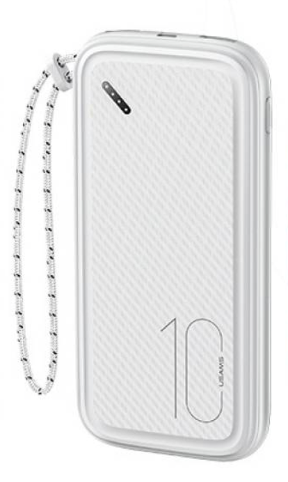 Power Bank Dual USB 10.000mAh CD150 Blanco - PB56 USAMS