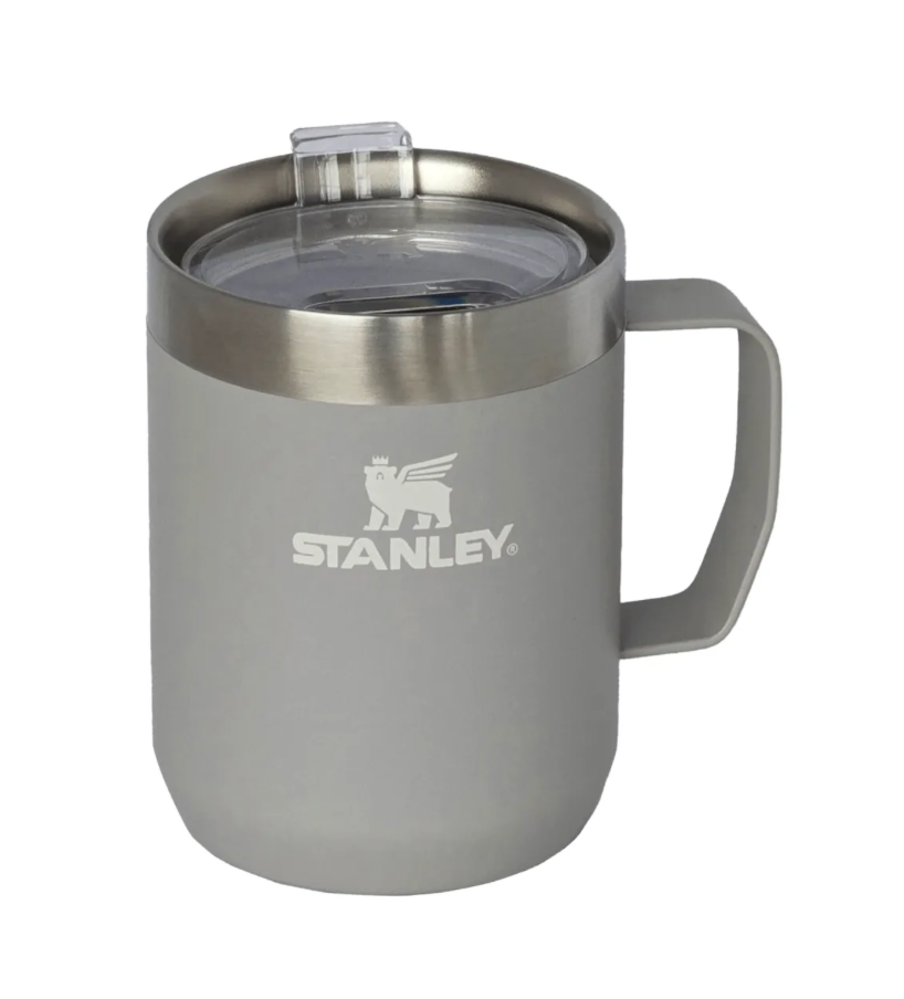 STANLEY CLASSIC MUG 8 Oz CON TAPA Ash