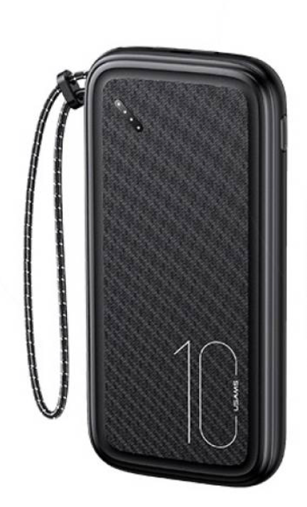 Power Bank Dual USB 10.000mAh CD150 Negro - PB56 USAMS