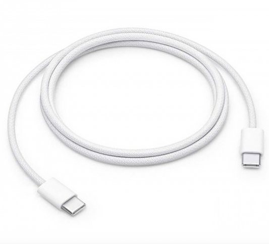 Cable original USB-C a USB-C para iPhone y iPad 1 Metro