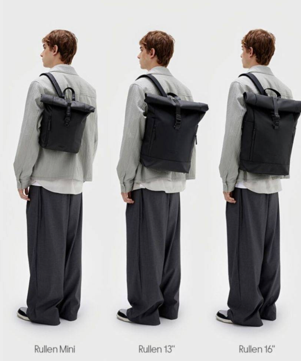 Mochila Rullen Verde 16" Gaston Luga