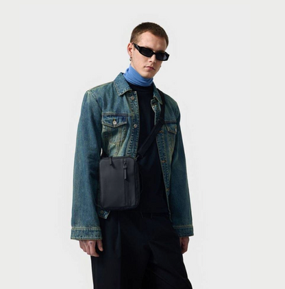 Bandolera Dash Negro Gaston Luga