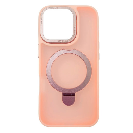 JD Case c/Anillo Soporte Apple iPhone 16 Pro Max - Rosado