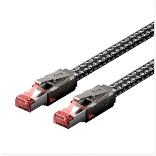 Cable de Red Gaming Cat.8 SFTP / 1.5M / Gris Zinc IKMHG Vention