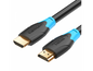 Cable HDMI 4K  1M  Negro AACBF - Vention