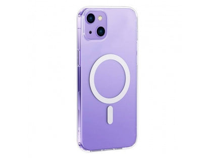 Case Apple iPhone 15 Plus 6.7" TPU Magnético Transparente Ice Magnet Series BH848 USAMS
