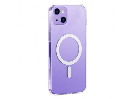 Case Apple iPhone 15 Plus 6.7" TPU Magnético Transparente Ice Magnet Series BH848 USAMS