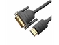 Cable HDMI a DVI Macho/Hembra / 1.5M / Negro ABFBG Vention