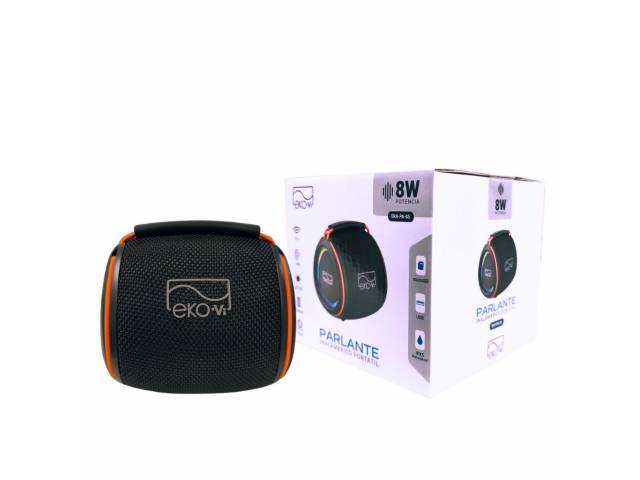 Parlante Bluetooth EKV-PA-05 8W 1200mAh Negro Eko-Vi